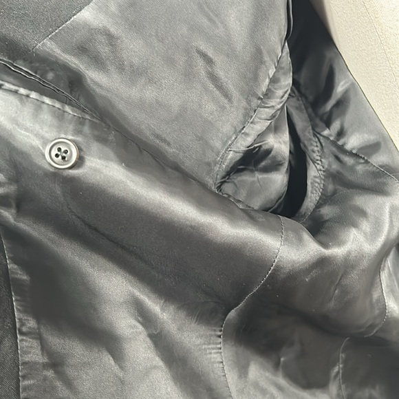 Issey Miyake Men’s Vintage Wool Cashmere Mix Mandarin Collar Blazer sz 4  US L - Picture 7 of 15